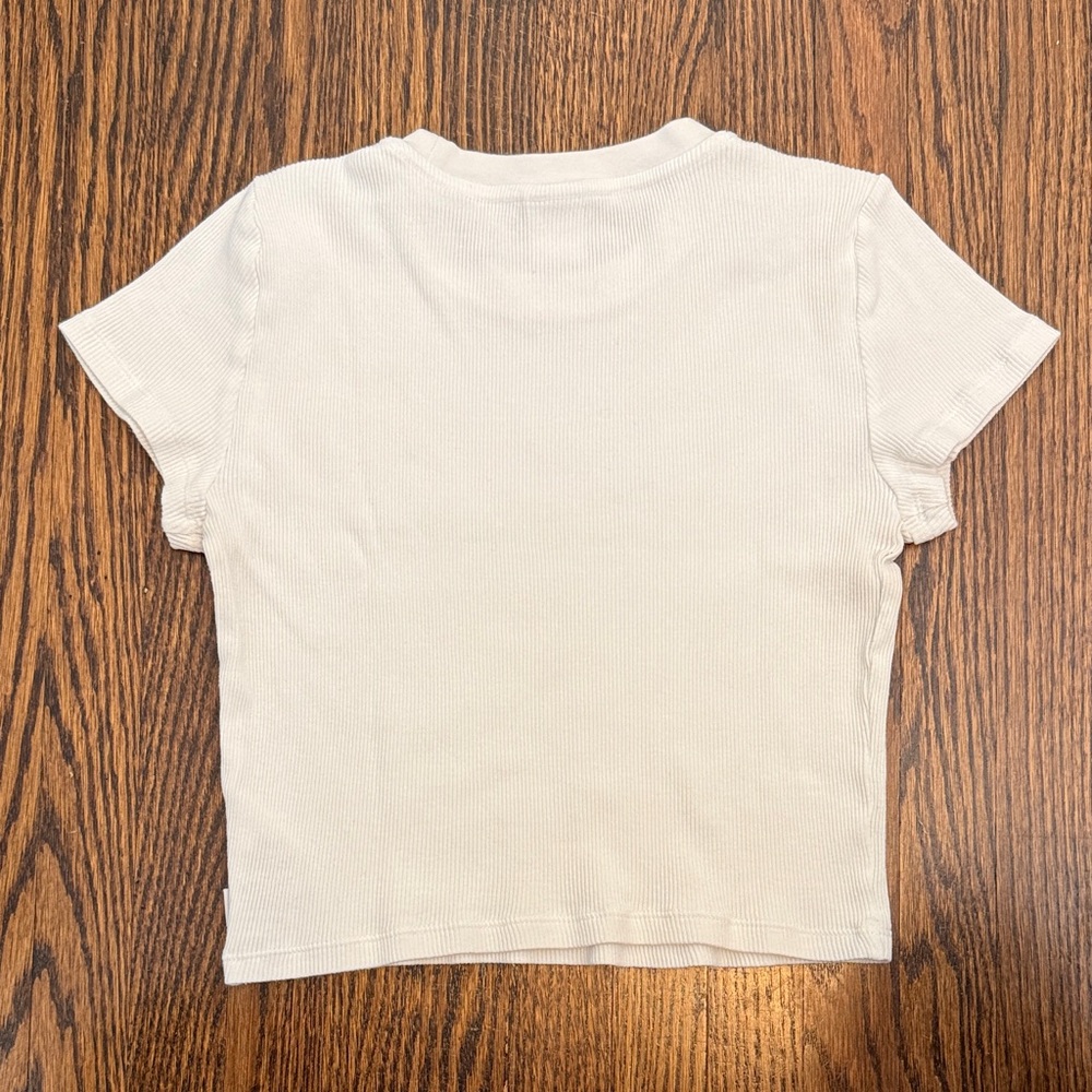 TNA Ribbed Cropped T-shirt - Picture 3 of 8